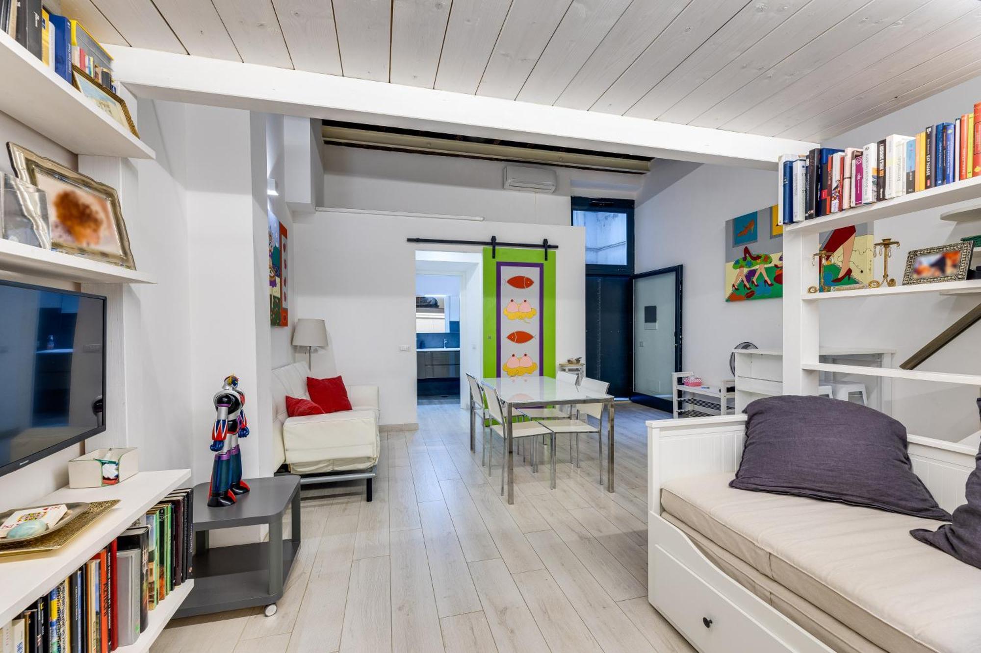 Rome Historic Center Cozy Loft Apartment ภายนอก รูปภาพ