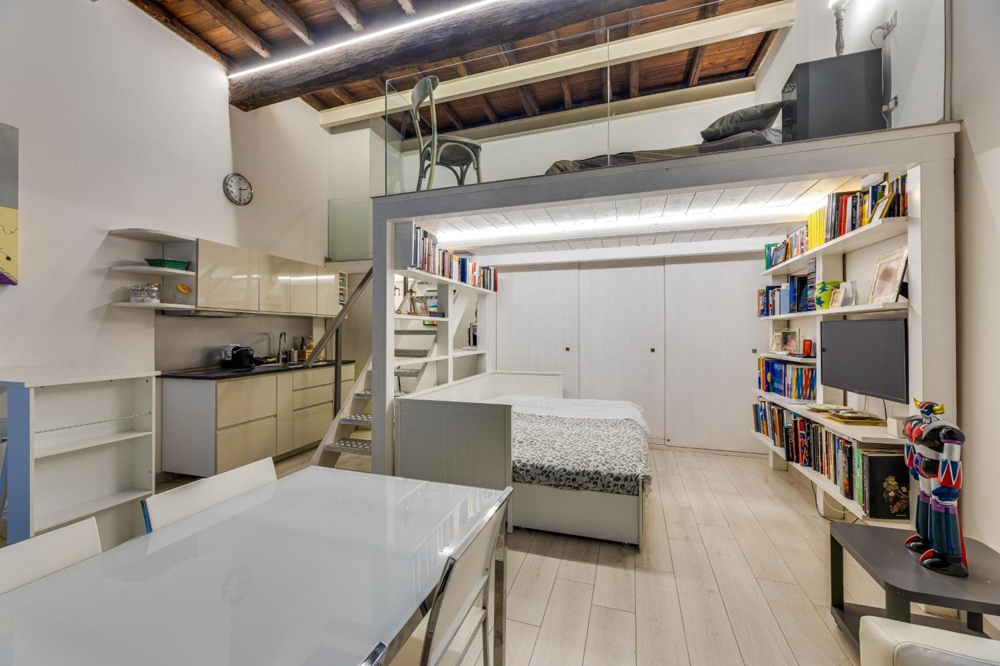 Rome Historic Center Cozy Loft Apartment ภายนอก รูปภาพ