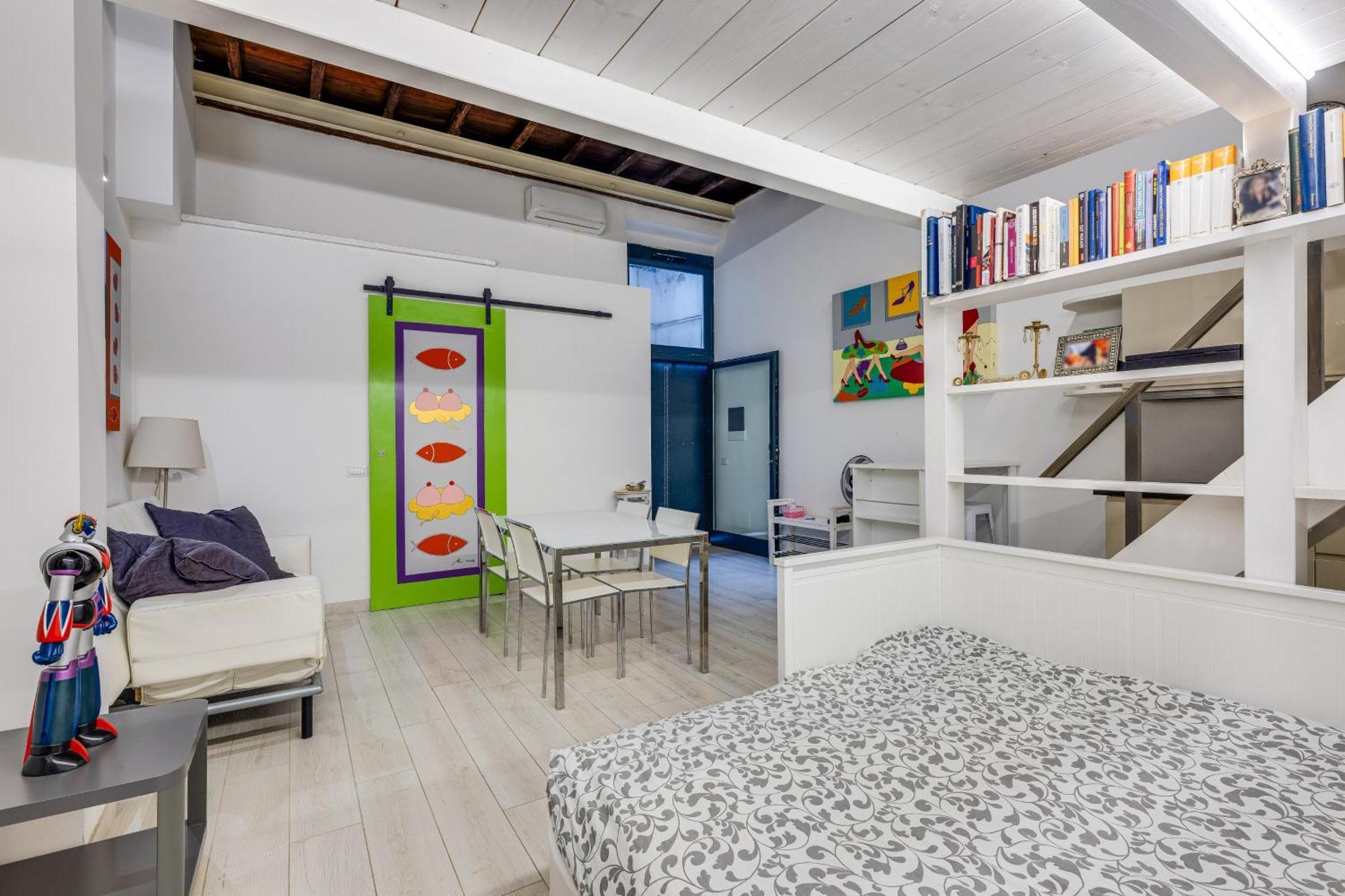 Rome Historic Center Cozy Loft Apartment ภายนอก รูปภาพ